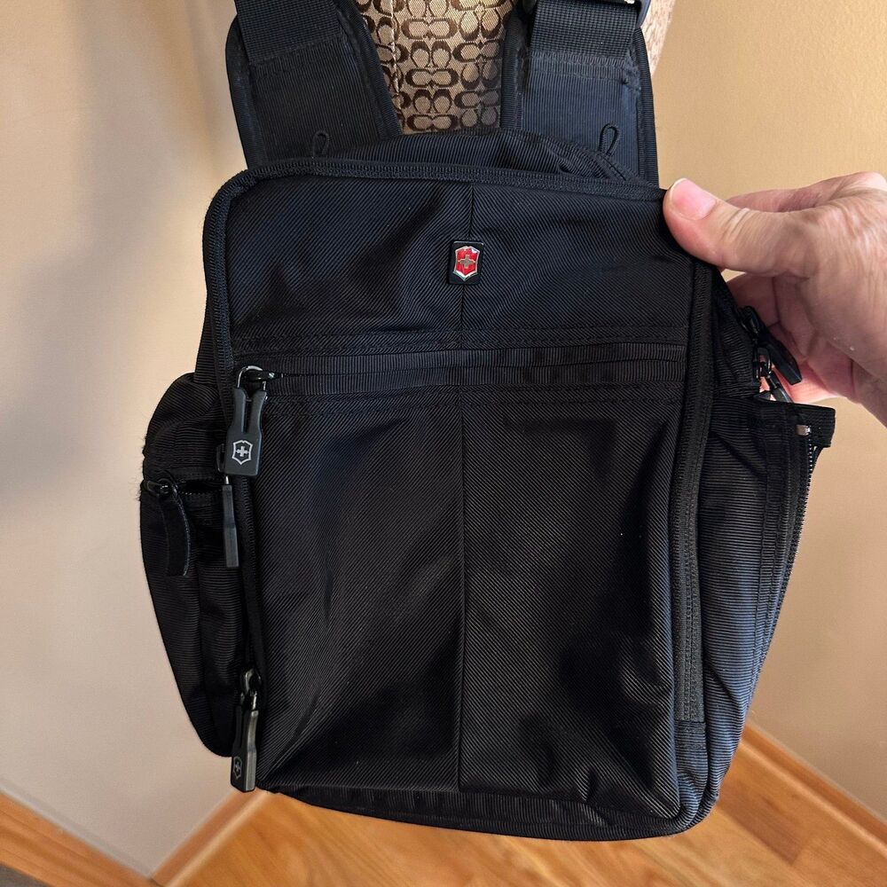 Swiss Crossbody Bag Adjustable Shoulder or convertible Fanny Pack